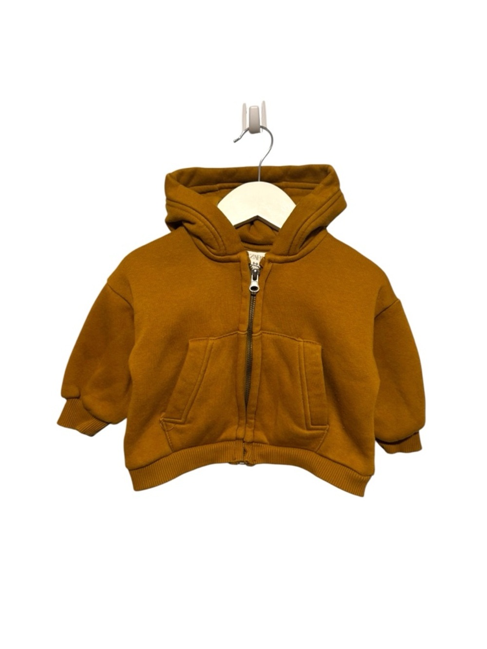 ⭐️ 5/$30 Zara Kids Oversized Zip Hoodie size 6-9 Months
